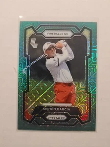 2024 Panini Prizm LIV Golf Sergio Garcia #54 Green Mojo Prizm Parallel 45/54 - Picture 1 of 2