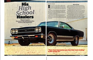1968 PLYMOUTH HEMI GTX 426/425-HP ~ GREAT 5-PAGE ARTICLE / AD - Picture 1 of 1