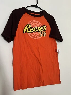 NWT Reeses Cup Hershey Chocolate World Cap Sleeve Tee - Image 1 of 4