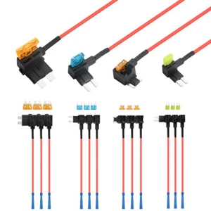 Paquete de 12 grifos de fusibles estándar mini micro2 y LPM para automóvil de 12 V - Imagen 1 de 8