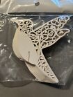 50pcs Humming Bird Shape Wedding Hollow Name Place Cards For Glasses Table.