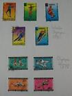 'Winter Olympic 1980' & 'Winter Olympic1972' used mounted Stamp sets, Mongolia