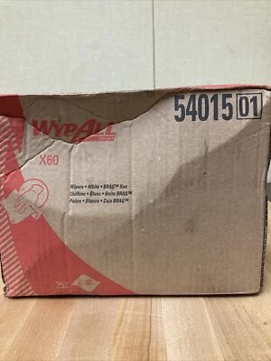WypAll X60 Center-Pull 1-Ply Cloth Paper Towels 252/Box (54015) 24388095 - Image 1 of 3