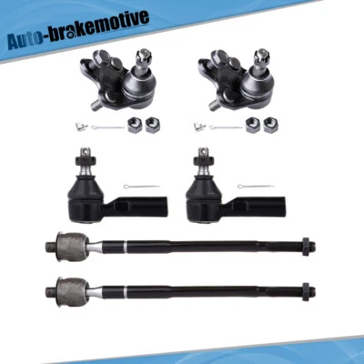 6x rótulas inferiores delanteras varilla de amarre para Chevrolet Prizm Toyota Corolla 1998-2002 Foto 1 de 4