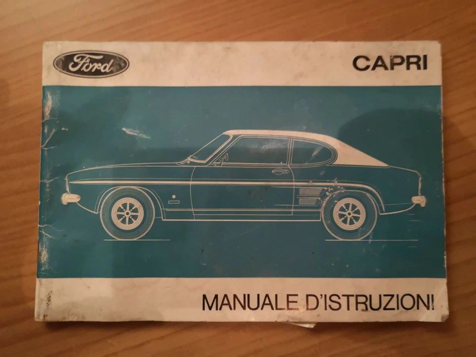 Manuale Ford Capri - Immagine 1 di 1