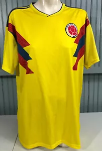 Camiseta deportiva de la Federación de Fútbol Colombiana amarilla GTR XL tira de kist - Imagen 1 de 5