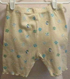 GYMBOREE - sz 5 POOL PARTY YELLOW ELASTIC WAIST BIKE SHORTS w/ BEACH BALLS - EUC - Picture 1 of 2