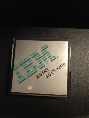 Flopy disk Vintage IBM DOS 3.5 Inch Floppy Disk Disc Version In Box Some Used - Image 1 of 4