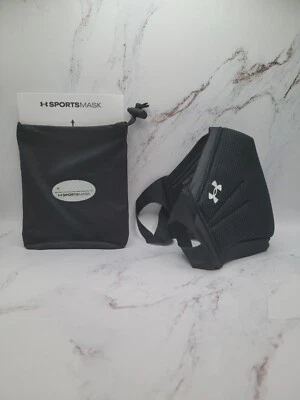Máscara facial deportiva Under Armour - talla M/L, negra, varias tallas disponibles Foto 1 de 3