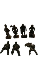 FIGURAS DE HUEVO INFANTIL DE METAL DE COLECCIÓN - 7 DIFERENTES - Imagen 1 de 4