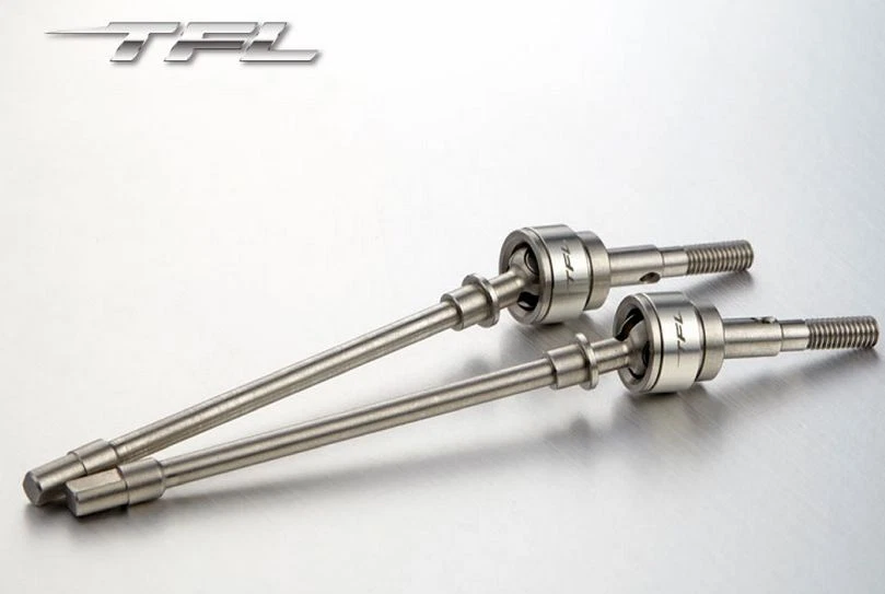 TFL Parts RC Car 1/10 DIY  SCX10 Crawler Metal Front CVD Drive Shaft Spare - Image 1 of 2