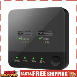 Dockingstation mit LED-Anzeige, Festplattenbox, Datenübertragung für Computer SN - Bild 1 von 12