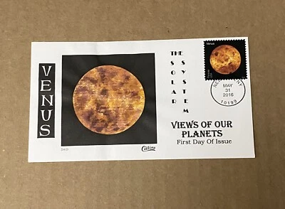 US FDC Collins HP #5070 Views of Our Planets Venus 2016 - Image 1 of 3
