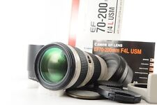 [MINT in Box] Canon EF 70-200mm f/4 L USM Telephoto Zoom AF Lens From JAPAN 301