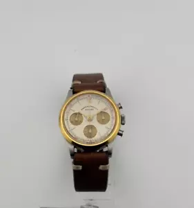 Eberhard & Co. Contograf 32026 Chronograph Contograf Trois Calibre Lemania 1873 - Foto 1 di 18