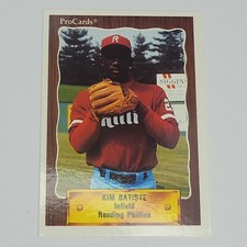 1990 Reading Phillies Procards #1225 KIM BATISTE