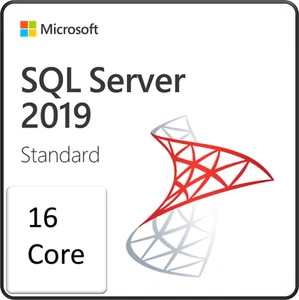 Microsoft SQL Server 2019 Standard Edition - 16 Core License - Picture 1 of 1