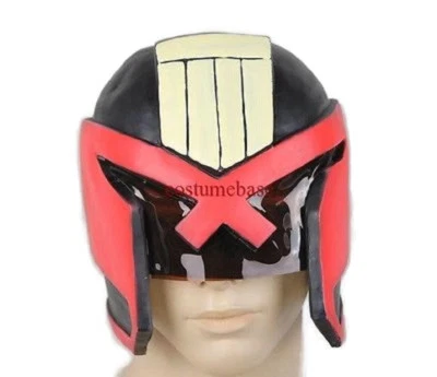 JUDGE DREDD HELMET 2012 props movie Adult Costume - Image 1 of 4