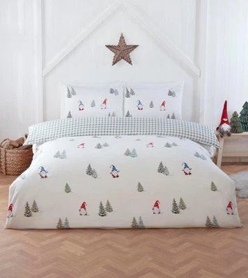 Set Di Biancheria Da Letto Invernale in Microfibra, Set Copripiumino Matrimonial - Immagine 1 di 4