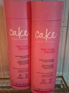 Cake The Curl Friend Lockenverbesserndes Shampoo & Conditioner Duo 10 Oz. - Bild 1 von 5