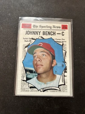 1970 Topps - All-Star Johnny Bench #464 - Imagem 1 de 2