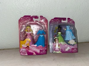 Disney Princess Favorite Moments Figure Sleeping Beauty & TIANA Doll Mattel 2010 - Picture 1 of 4