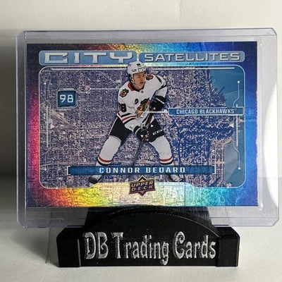 2024-25 Upper Deck Series 1 - City Satellites Connor Bedard #CS-11 - Image 1 of 2