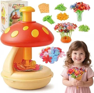 Stoff Blumensträuße Zum Selbermachen Bastelset Spielzeug für Kinder Handarbeit Blumen Markt Spielzeug - Bild 1 von 6