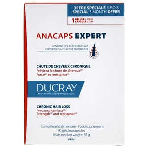 Ducray Anacaps Expert Chronischer Haarausfall 90 Kapseln ist ein Nahrungsergänzu - Bild 1 von 5