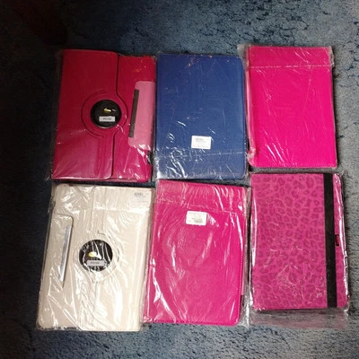 Job Lot Of 6 - Samsung Galaxy Tab2 - P5100 - Folding Cases - Mixed  - New - Image 1 of 4