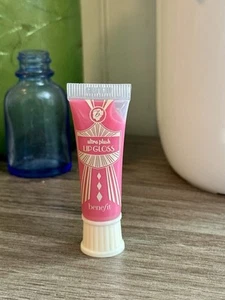 Benefit Poutrageous Ultra Plush Lip Gloss CoralPink .22oz MBA - Picture 1 of 2