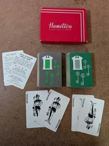 DE COLECCIÓN HAMILTON CARTAS 2 BARAJAS RECUBIERTAS COMPLETAS Puerta y llaves del renacimiento griego - Imagen 1 de 5