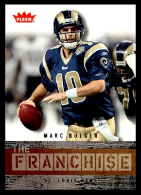 2006 Fleer Marc Bulger #TF-MB St. Louis Rams The Franchise NFL Football - Image 1 of 2