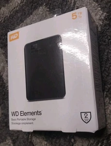 Western Digital WD Elements 1 TB Portable External Hard Drive - Afbeelding 1 van 2