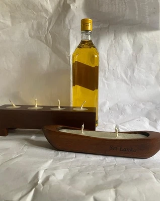 Handcrafted Cinnamon Candle for Stress Relief & Mood Enhancer - Image 1 of 4