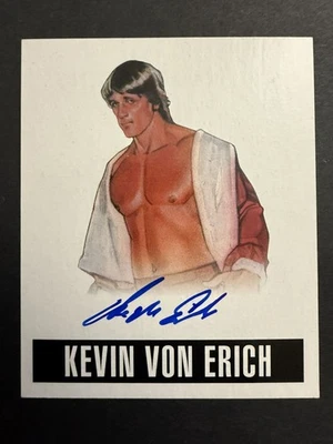 2014 Leaf Originals 摔跤 Kevin Von Erich 签名卡 WWF NWA WWE #KVE — 第 1/3 张图片