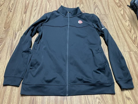 MEN ATLANTA HAWKS NIKE DRI-FIT FULL ZIP JACKET XL TALL XLT Cover