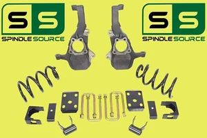 4"/6" HUSILLOS DE CAÍDA BOBINAS DELANTERAS KIT FLIP GRILLETES PARA 19-22 Chevy/GMC 1500 V8 - Imagen 1 de 1