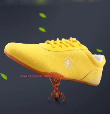 Sapatos de karatê taekwondo artes marciais adultos kung fu tai chi sapatos confortáveis de boxe - Imagem 1 de 4