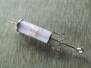 Vintage Medizinische 150ml Glas Spritze 150ml - Bild 1 von 4