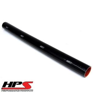 HPS 1.5" ID x 3 Feet Long 4-ply Silicone Coolant Tube Hose Black (38mm ID) - Imagen 1 de 2