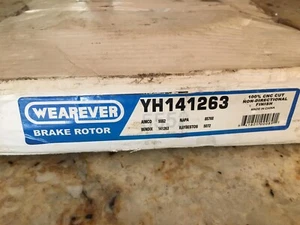 Brake Rotor Wearever Yh141263 - Picture 1 of 3