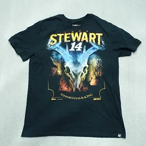 Chase Nascar Graphic T-Shirt Men Size XL Black Orange Tony Stewart Buck Skull 14 - Picture 1 of 5