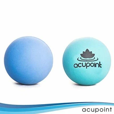 Acupoint Physical Therapy Massage Balls - Ideal For: Yoga, Deep Tissue Massage,