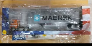1/43. es. #15. FreightLiner COE (1979) MAERSK. American truck. Camion - Foto 1 di 2