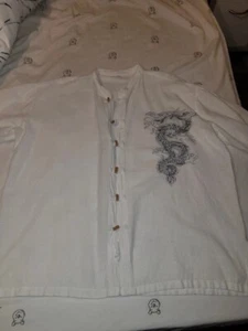 Cotton shirt for unisex with Dragon xxl - Picture 1 of 3
