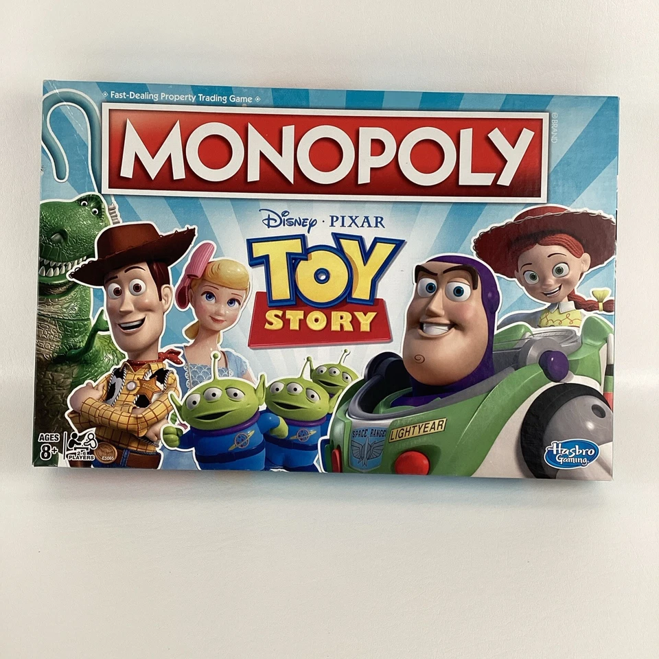 Monopoly Disney Pixar Toy Story Edition Family Game Night Hasbro Gaming 2018 New - Image 1 of 4