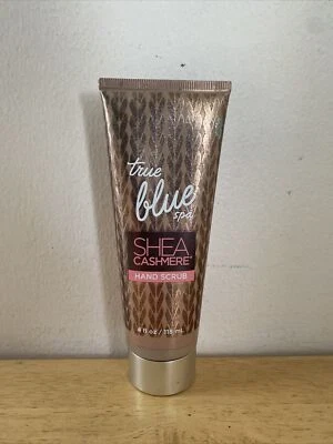 Bath & Body Works TRUE BLUE SPA SHEA CASHMERE Hand Scrub 4 oz RETIRED Rare - Image 1 of 3