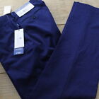 New Ryan Seacrest Bright Navy Blue Slim Men's Dress Pants 33x32 NO3