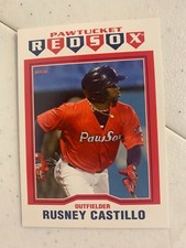 Rusney Castillo 2019 Pawtucket Redsox  Team Card